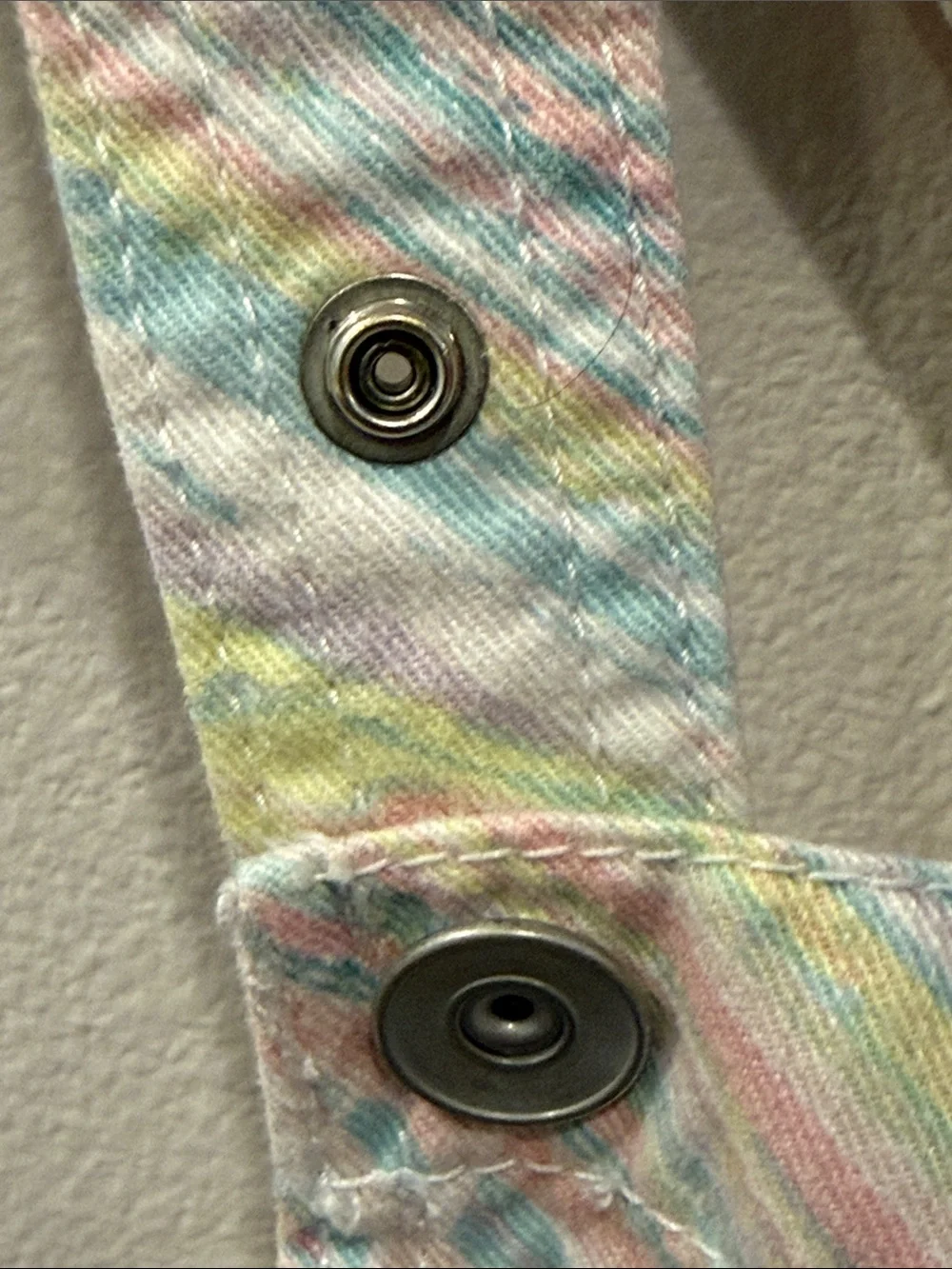 The Children's Place Pastel Marble-Print Short Overalls
